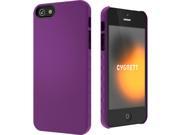 Cygnett Purple Solid Feel Slim Soft Ergonomic Case for iPhone 5 CY0830CPAEG