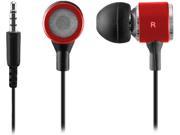 Sentry Red 3.5mm Metal Stereo Earbuds HO494