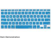 Macally Blue Protective Cover For Macbook Pro Macbook Air and most Mac keyboards KBGUARDBL