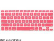 Macally Pink Protective Cover For Macbook Pro Macbook Air and most Mac keyboards KBGUARDP