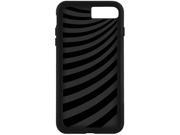 Macally Black Solid KickStand Case iPhone7 Plus KSTANDP7LB