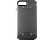 Macally Gray Solid KickStand Case iPhone7 Plus KSTANDP7LGY