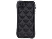 The Joy Factory aXtion Go Black Rugged Water resistant Case with Air Cushion Design for iphone 5 5s CWD104