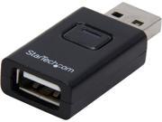 StarTech USB2CHADP Black USB 2.0 Fast Charging Adapter A to A M F with Sync Fast Charge Switch