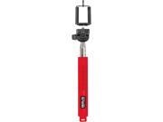PC Treasures 09904 PG Red Bluetooth Selfie Shoot N Share Extendable Monopod