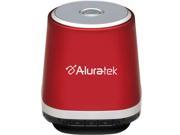 Aluratek ABS04F Red Bluetooth Wireless Speaker