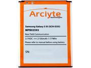 Arclyte Black 2100 mAh Battery for Galazy S III all models MPB03593
