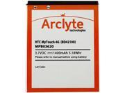 Arclyte Black 1400 mAh Battery for Droid Thunderbolt Incredible HD etc. MPB03620
