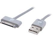 IOGEAR GUD02 Gray 6.6 ft. USB to 30 Pin cables