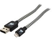 IOGEAR GPUL03 Black Charge Sync Pro Cable USB to Lightning Cable