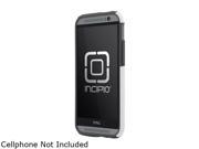 Incipio DualPro White Gray Case for The All New HTC One HT 396 WHT