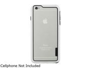 Luxmo Apple iPhone 6 Plus Candy Bumper Hard Case Black TPU White PC BPTPCIP6LBKWT
