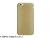 Luxmo Apple iPhone 6 Plus Crystal Skin Case Transparent Silk Champagne Gold CSIP6LTSCHGO