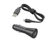 PLANTRONICS 81291 01 Vehicle Power Charger with Micro USB Connector 2 In 1