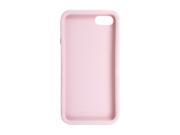 The Joy Factory Jugar Pink Soft Silicone Case w Metal Frame for iPhone 5 CSD103