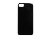 The Joy Factory Madrid Jet Black Solid Ultra Slim PC Case w Screen Protector for iPhone 5 CSD134