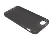 The Joy Factory Cameron Frosted Smoke Solid Soft Grip Case for iPhone 5 CSD136