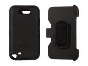 OtterBox Defender Black Solid Case For Samsung Galaxy Note 2 77 23996