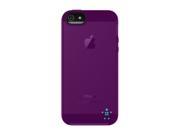 BELKIN Grip Candy Sheer Blue Purple Lightning Case for iPhone 5 5S F8W138ttC07