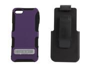 Seidio DILEX Combo w Kickstand Amethyst Case For iPhone 5 5S BD2 HK3IPH5K PR