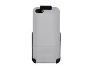 Seidio SURFACE Combo Glossed White Case For iPhone 5 5S BD2 HR3IPH5 GL