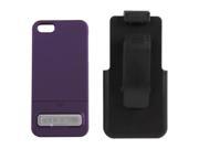 Seidio SURFACE Combo w Kickstand Amethyst Case For iPhone 5 5S BD2 HR3IPH5K PR