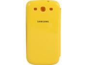 SAMSUNG Yellow Flip Cover For Galaxy S III EFC 1G6FYEGSTA