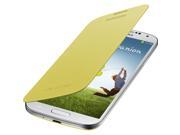 SAMSUNG Yellow Solid Flip Cover For Galaxy S4 EF FI950BYESTA