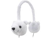 Groove Pal KDZ Kid Friendly Polar Bear Headphones with Volume Limiting Sound by GOgroove Works with Dragon Touch Y88X Kids Edition Orbo Jr. LillyPad Jr an