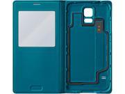 SAMSUNG Green Galaxy S 5 S View Flip Cover EF CG900BGESTA