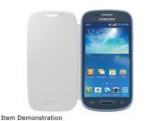 SAMSUNG White Solid Flip Cover for Galaxy S III Mini EF FG730BWESTA