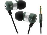 GOgroove AudiOHM Ergonomic Earbuds In Ear Headphones with Deep Bass and Interchangeable Custom Silicon Ear Pieces 4 sizes