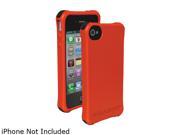 Ballistic Case Life Style Smooth Series Orange Case with Interchangeable Corner Bumpers for Apple iPhone 4 4S LS0864 M435