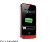 Mophie Juice Pack Air Red 1500mAh Battery Case For iPhone 4 4S 1148_JPA IP4 P RED