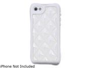 The Joy Factory aXtion Go White Rugged Water Resistant Case with Air Cushion Design for iPhone 5 5s CWD103