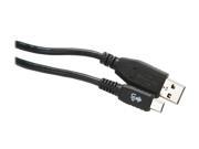 BlackBerry ASY 06610 001 Black Universal Mini USB to USB Charging Cable