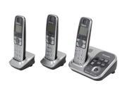 Panasonic KX TG7733S 1.9 GHz Digital DECT 6.0 Link to Cell via Bluetooth Cordless Phone with Integrated Answering Machine and 3 Handset