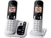 Panasonic KX TGC222S 2X Handsets Expandable Digital Cordless Answering System with 2 Handsets