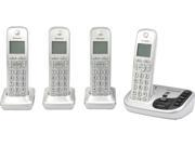 1.9 GHz DECT 6.0 Expandable Digital Cordless Answering System with 4 Handsets