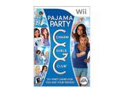 Charm Girls Club Pajama party Wii Game
