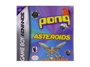 Asteroids Pong Yar s Revenge GameBoy Advance Game DSI GAMES
