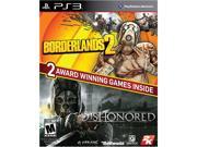 The Borderlands 2 Dishonored Bundle PlayStation 3 2k Games
