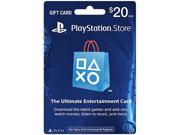 PlayStation 20 PSN gift card