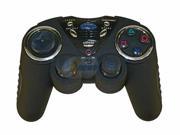 dreamGEAR Freedom Pad 2.4GHz Wireless Controller without Rumble In Clamshell Black for PS2