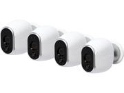Netgear Arlo Smart Home Add on HD Security Camera 100% Wire Free Indoor Outdoor with Night Vision 4 Pack VMC3430 100NAS