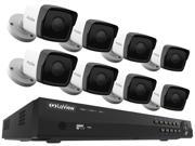 LaView 1080P PoE IP Security Camera System, 8 HD 2MP Cameras with Matrix IR Day / Night view, 8 Channel NVR (NO HDD Included, Sold Separately) LaView 1080P PoE IP Security Camera System, 8 HD 2MP Cameras with Matrix IR Day / Night view, 8 Channel NVR (NO HDD Included, Sold Separately)