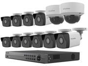 LaView 4MP 2688 x 1520P Full PoE IP Camera Security System, 16-channel H.265 NVR w/ 4K Output, 10 x 4MP Bullet and 2 x 4MP Dome Full HD In / Outdoor IP Cameras LaView 4MP 2688 x 1520P Full PoE IP Camera Security System, 16-channel H.265 NVR w/ 4K Output, 10 x 4MP Bullet and 2 x 4MP Dome Full HD In / Outdoor IP Cameras
