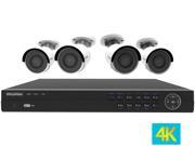 LaView 4K UltraHD (3840 x 2160P) Full PoE IP Camera Security System, 8-channel H.265 NVR w/ UHD 4K Output, 4 x 4K UltraHD Bullet Full HD In / Outdoor IP Cameras LaView 4K UltraHD (3840 x 2160P) Full PoE IP Camera Security System, 8-channel H.265 NVR w/ UHD 4K Output, 4 x 4K UltraHD Bullet Full HD In / Outdoor IP Cameras