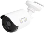 NightOwl 1080p HD Analog White Audio Enable Bullet Camera with 100 ft. Night Vision 60ft. of cable compatible with all HDA Analog Night Owl Systems