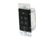 SmartLabs 2486DBK6 KeypadLinc Dimmer INSTEON 6 Button Scene Control Keypad with Dimmer Black